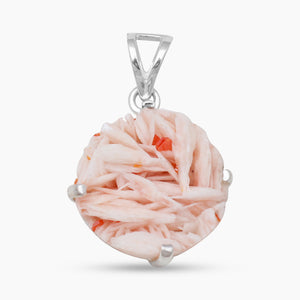 Barite Morocco Druse Silver Pendants