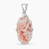925 Sterling Silver Barite Morocco Druse Pendants