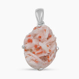 925 Sterling Silver Barite Morocco Druse Pendants