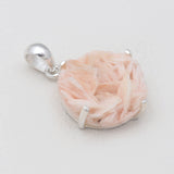 Barite Morocco Druse Silver Pendants
