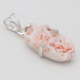 925 Sterling Silver Barite Morocco Druse Pendants