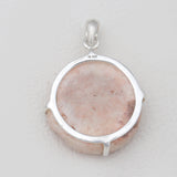 Barite Morocco Druse Silver Pendants