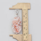 925 Sterling Silver Barite Morocco Druse Pendants