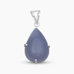 925 Sterling Silver Chalcedony Pendants