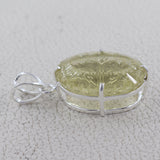 925 Sterling Silver Smokey Quartz Pendants