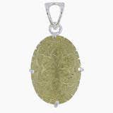 925 Sterling Silver Smokey Quartz Pendants