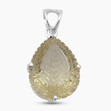 925 Sterling Silver Lemon Topaz Pendants