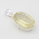 925 Sterling Silver Smokey Quartz Pendants