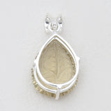 925 Sterling Silver Lemon Topaz Pendants