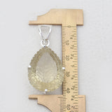 925 Sterling Silver Lemon Topaz Pendants