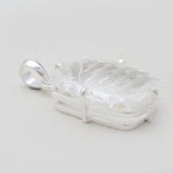 Carving Crystal Silver Pendants