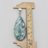 925 Sterling Silver Green Kyanite Pendants