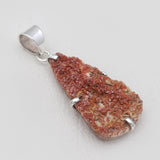 Vanadinite Druse Silver Pendants