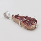 Vanadinite Druse Silver Pendants