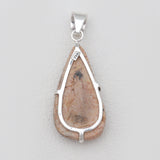 Vanadinite Druse Silver Pendants