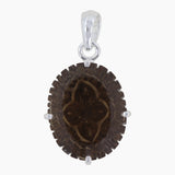 925 Sterling Silver Smokey Quartz Pendants