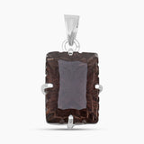 925 Silver Smoky Quartz Pendants