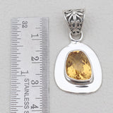 925 Sterling Silver Citrine Pendants