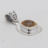 925 Sterling Silver Citrine Pendants