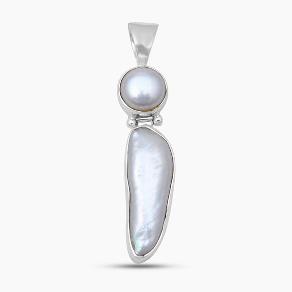 Fresh Water Pearl Silver Pendants