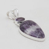 925 Sterling Silver Amethyst Lace Pendants