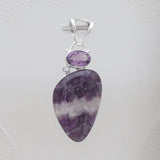 925 Sterling Silver Amethyst Lace Pendants