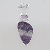925 Sterling Silver Amethyst Lace Pendants
