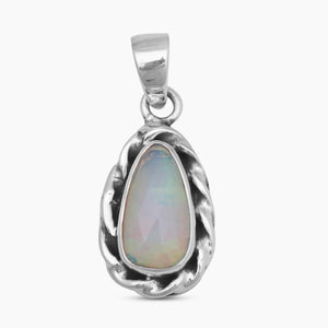 925 Sterling Silver Ethiopian Opal Pendants