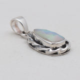 925 Sterling Silver Ethiopian Opal Pendants