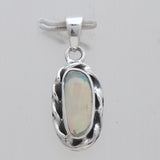 925 Sterling Silver Ethiopian Opal Pendants