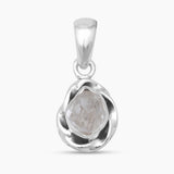 925 Sterling Silver Herkimer Quartz Pendants