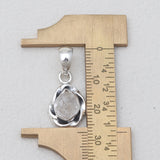 925 Sterling Silver Herkimer Quartz Pendants