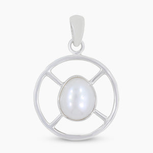 925 Sterling Silver Pearl Pendants