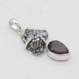 Meteorite Silver Pendants