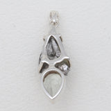 Meteorite Silver Pendants