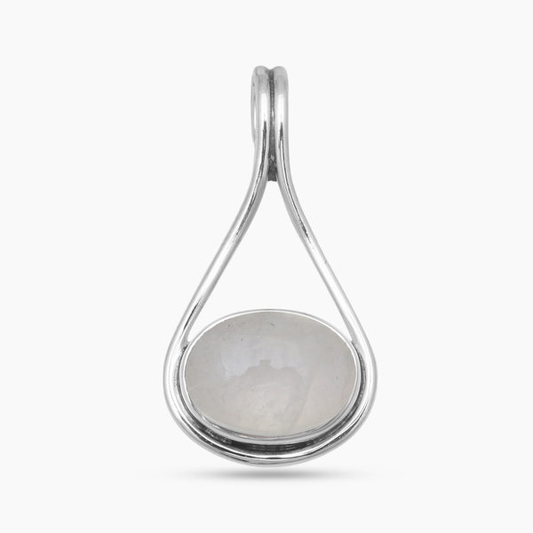 Rainbow Moonstone Silver Pendants
