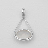 Rainbow Moonstone Silver Pendants