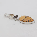 Brecciated Mookaite Silver Pendants