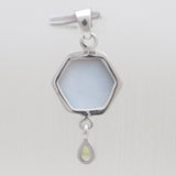 925 Sterling Silver Abalone Shell Pendants