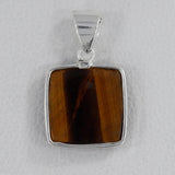 Tiger Eye 925 Sterling Silver Pendant