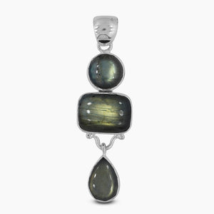 925 Sterling Silver Black Onyx Pendants