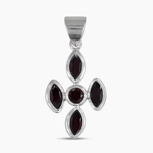 925 Sterling Silver Blue Topaz Pendants