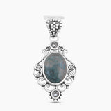 925 Sterling Silver Green Moss Agate Jewelry Sets