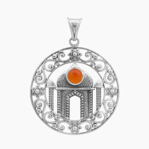 925 Sterling Silver Carnelian Pendants
