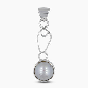 925 Sterling Silver Pearl Pendants