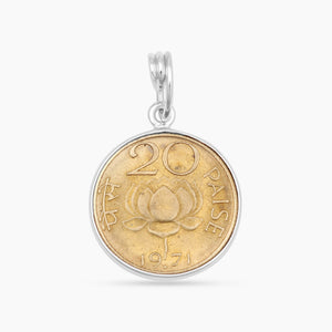 925 Sterling Silver Coin Pendants
