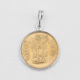 925 Sterling Silver Coin Pendants