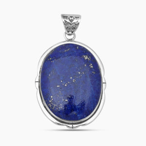 925 Sterling Silver Lapis Lazuli Pendants