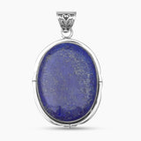 925 Sterling Silver Lapis Lazuli Pendants