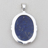 925 Sterling Silver Lapis Lazuli Pendants